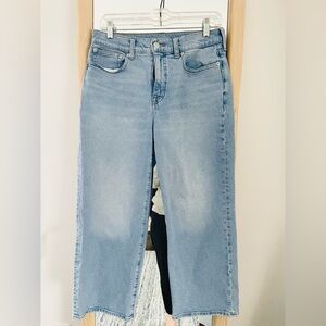 J.Crew Slim Wide Jean Petite 28